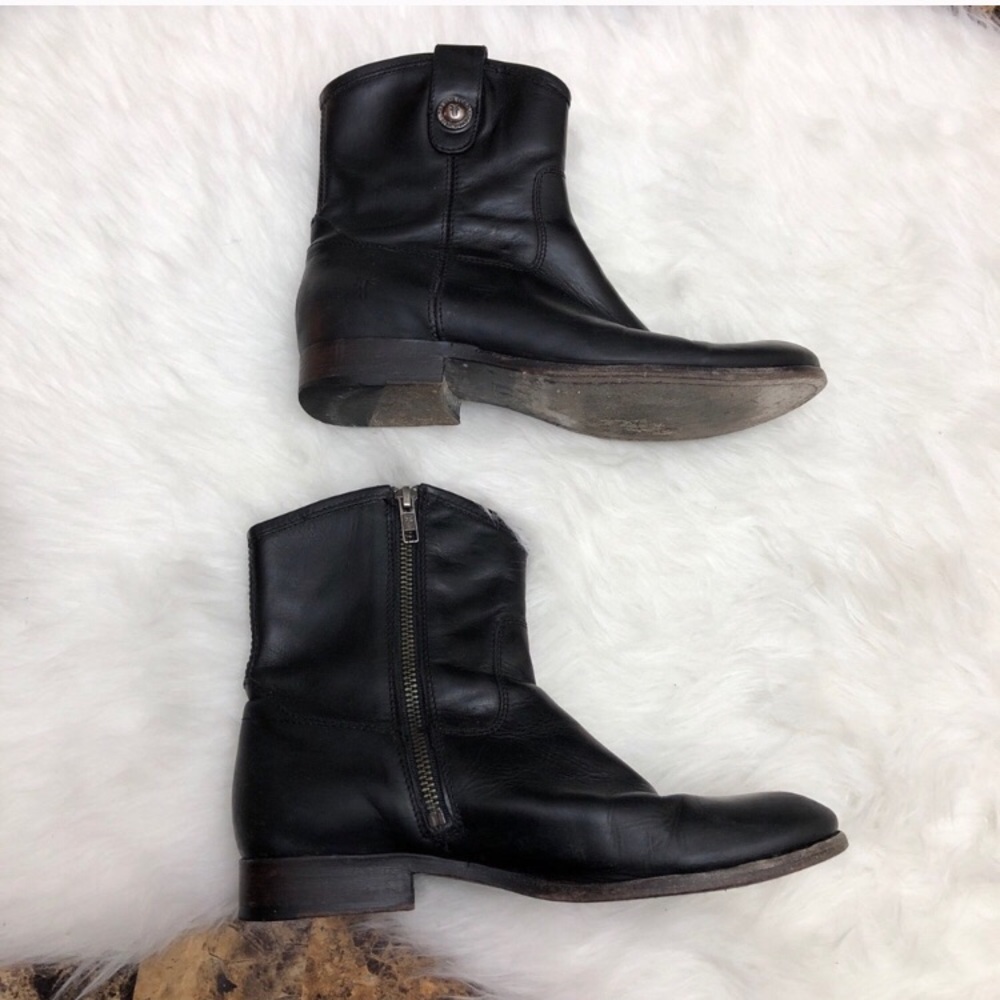 Black Frye ankle boots 7.5